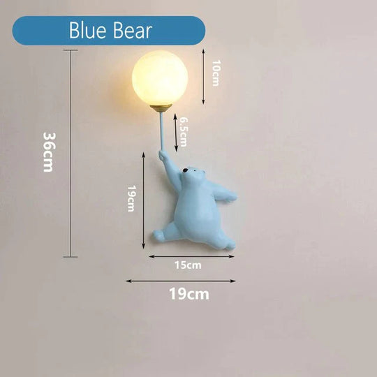 Rosa Mädchen-Wandlampe für Prinzessinnenzimmer, Mädchenzimmer