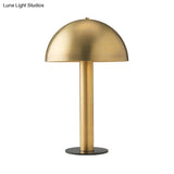 Post-Modern Iron Desk Lamp - Gold Finish Night Table Light With Plug-In Cord