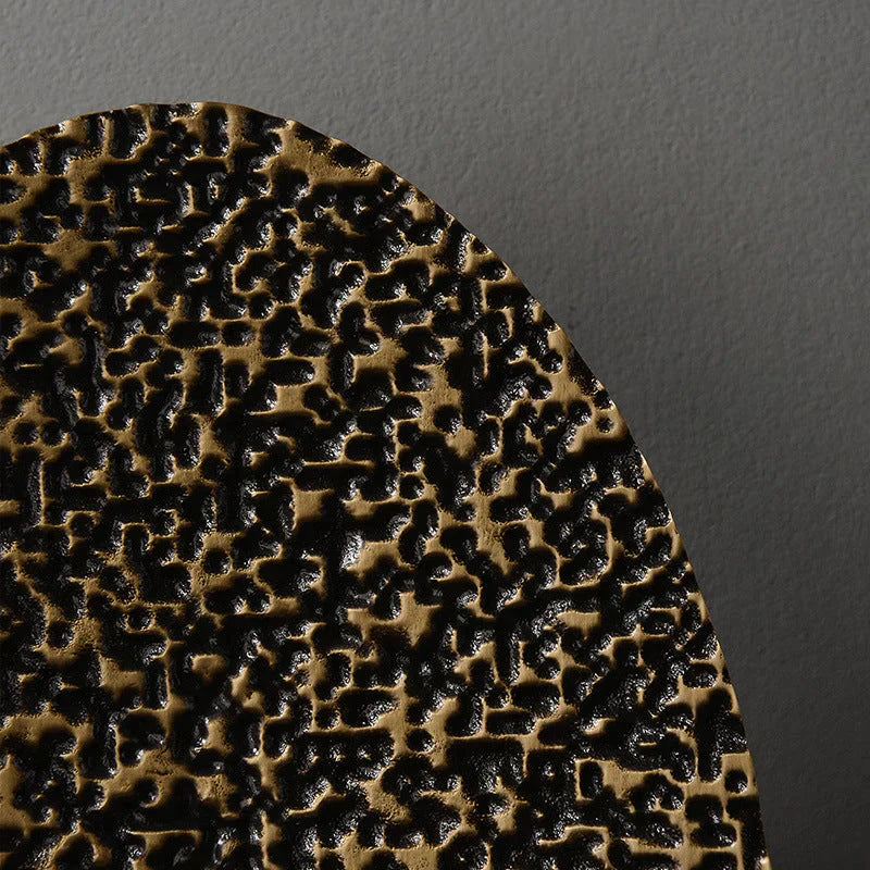 Post-modern Luxury Copper Wall Lamp Simple Creative Retro Personality Living Room Bedroom Study Aisle Wall Lamp Copper