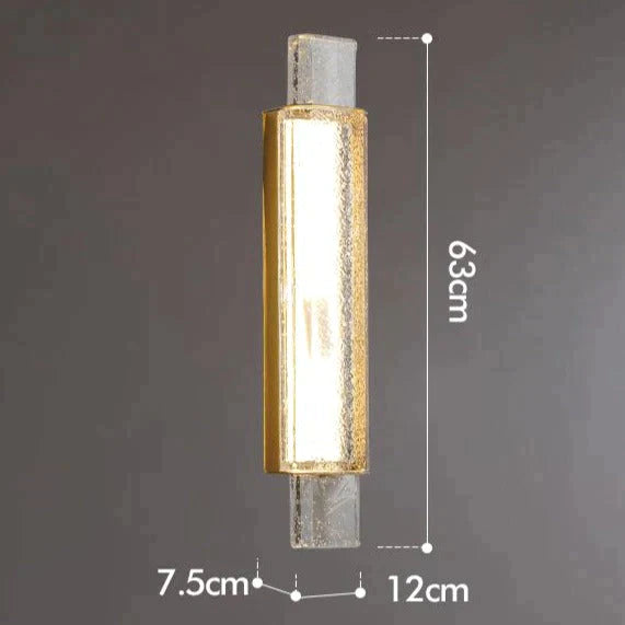 Post-Modern Luxury Simple Creative Bedroom Copper Wall Lamp Lamp / 16W Tricolor Light Lamps