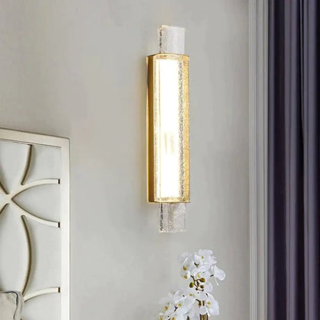 Post-Modern Luxury Simple Creative Bedroom Copper Wall Lamp Lamps