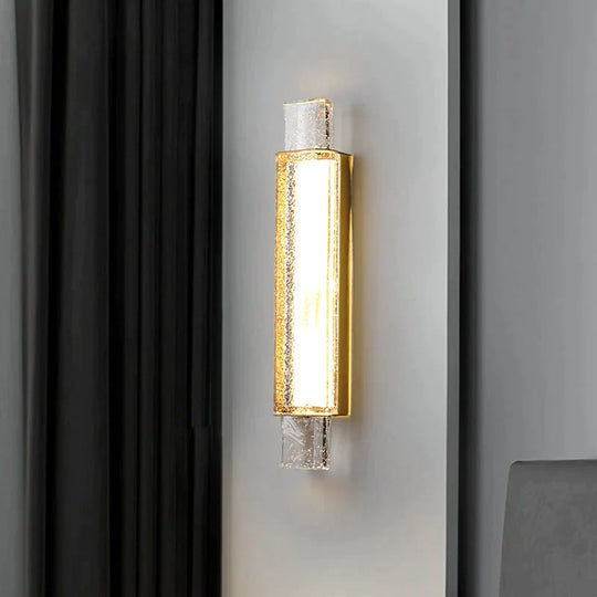 Post-Modern Luxury Simple Creative Bedroom Copper Wall Lamp Lamps