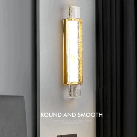 Post-Modern Luxury Simple Creative Bedroom Copper Wall Lamp Lamps