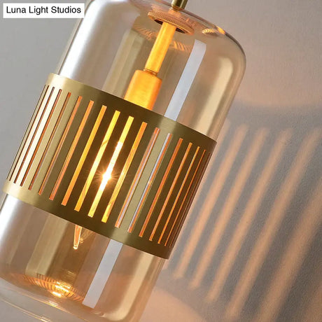 Postmodern Light Luxury Simple Bedroom Bedside Full Copper Wall Lamp Copper Wall Lamps