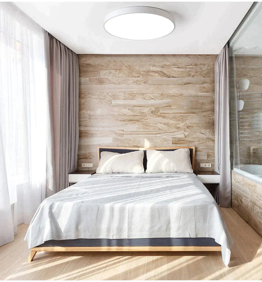 Ultra-Thin Led 5Cm Ceiling Light Modern Lamp Surface Mount Flush Panel Remote Control For