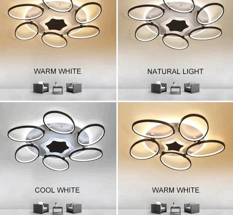Dimmable Modern Led Ceiling Lights For Living Room Bedroom Home Lighting Kids Lamp Surface Mount