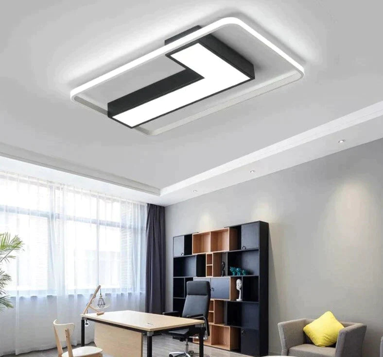Modern Led Acrylic Lamp Ceiling For Living Room 10-20Square Meters Dimmable Lighting Fixtures