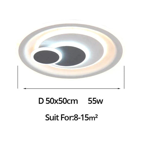 Modern Ceiling Lights Lamp White Cartoon Shape High Quality For Baby Room Bedroom Fixtures