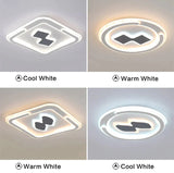 Modern Ceiling Lights Lamp White Cartoon Shape High Quality For Baby Room Bedroom Fixtures