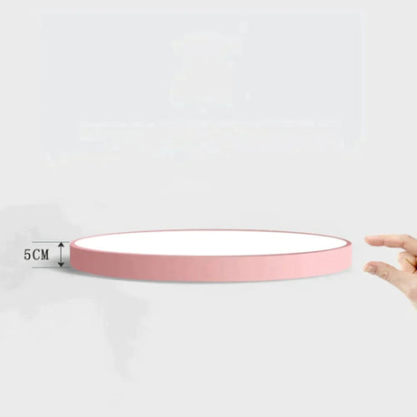 Modern Macaron Panel Lamp Led Ceiling Light Fixture Remote Control Hall Surface Mount Flush Bedroom