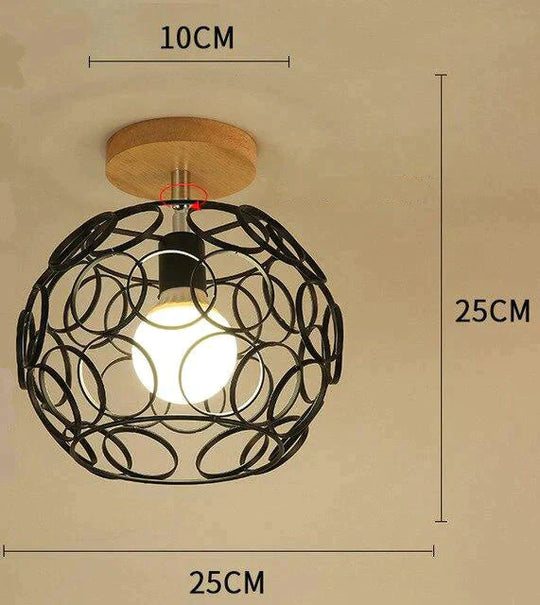 Creative Crystal Minimalist Ceiling Light Single Wall Lamp Bedroom European Iron Crystal Decor