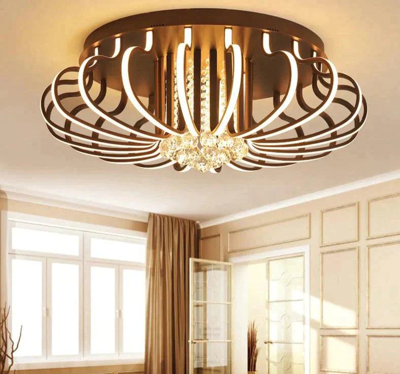 Modern Living Room Led Ceiling Lights For 10-15Square Meters Restaurant Indoor Light Luminarias