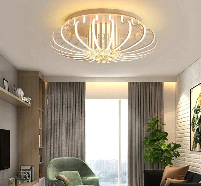 Modern Living Room Led Ceiling Lights For 10-15Square Meters Restaurant Indoor Light Luminarias