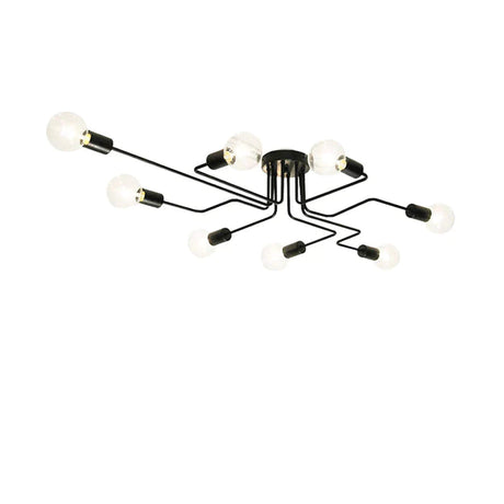 Black Vintage Ceiling Lights Kitchen Fixtures For Dining Room Restaurant Decor Indoor Home Lamp E27