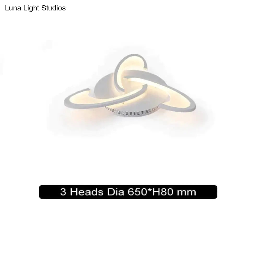 Remote Control Led Ceiling Lights With Ultra-Thin Acrylic Flush Mount Lamp