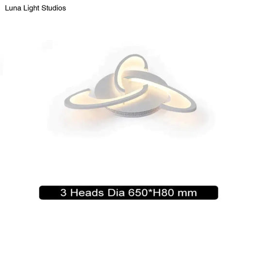 Remote Control Led Ceiling Lights With Ultra-Thin Acrylic Flush Mount Lamp