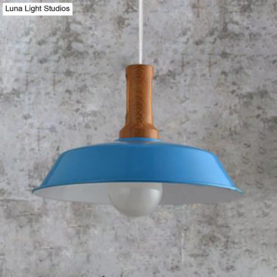 Retro Barn Hanging Light - Stylish 10’ Or 14’ Metal Ceiling Fixture For Kitchen In Black White