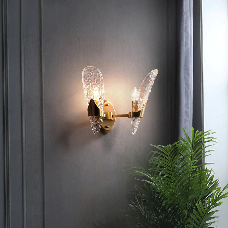 Retro Light Luxus Nordic All Copper Wandleuchte