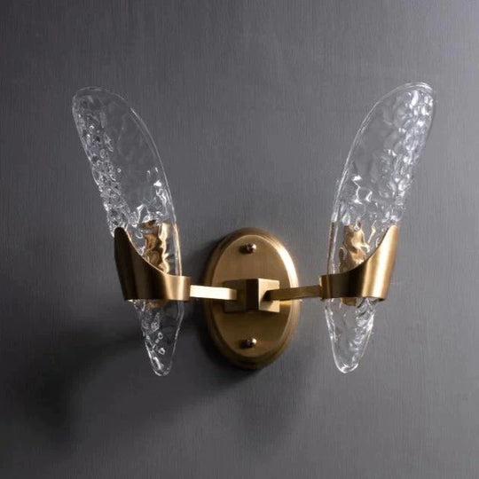 Retro Light Luxus Nordic All Copper Wandleuchte