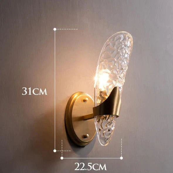 Retro Light Luxus Nordic All Copper Wandleuchte