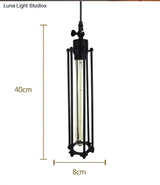 Retro Vintage Pendant Lights Steam Punk Industrial Style Single Head Use Edison Light Bulb Hanglamp