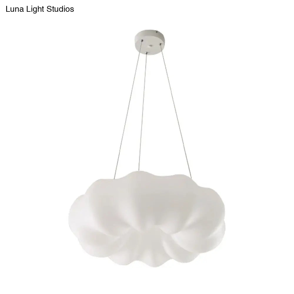 Rosanna - Cloud Bistro Pendant Lamp: Plastic Minimalist Led Ceiling Light