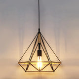 Rustic Hemp Rope Hanging Lamp Vintage Single-Bulb Pendant For Restaurants - Brown / A
