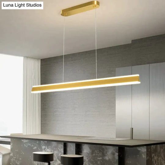 Salix V - Modern Minimalist Led Dimmable Bar Pendant Light Pendant