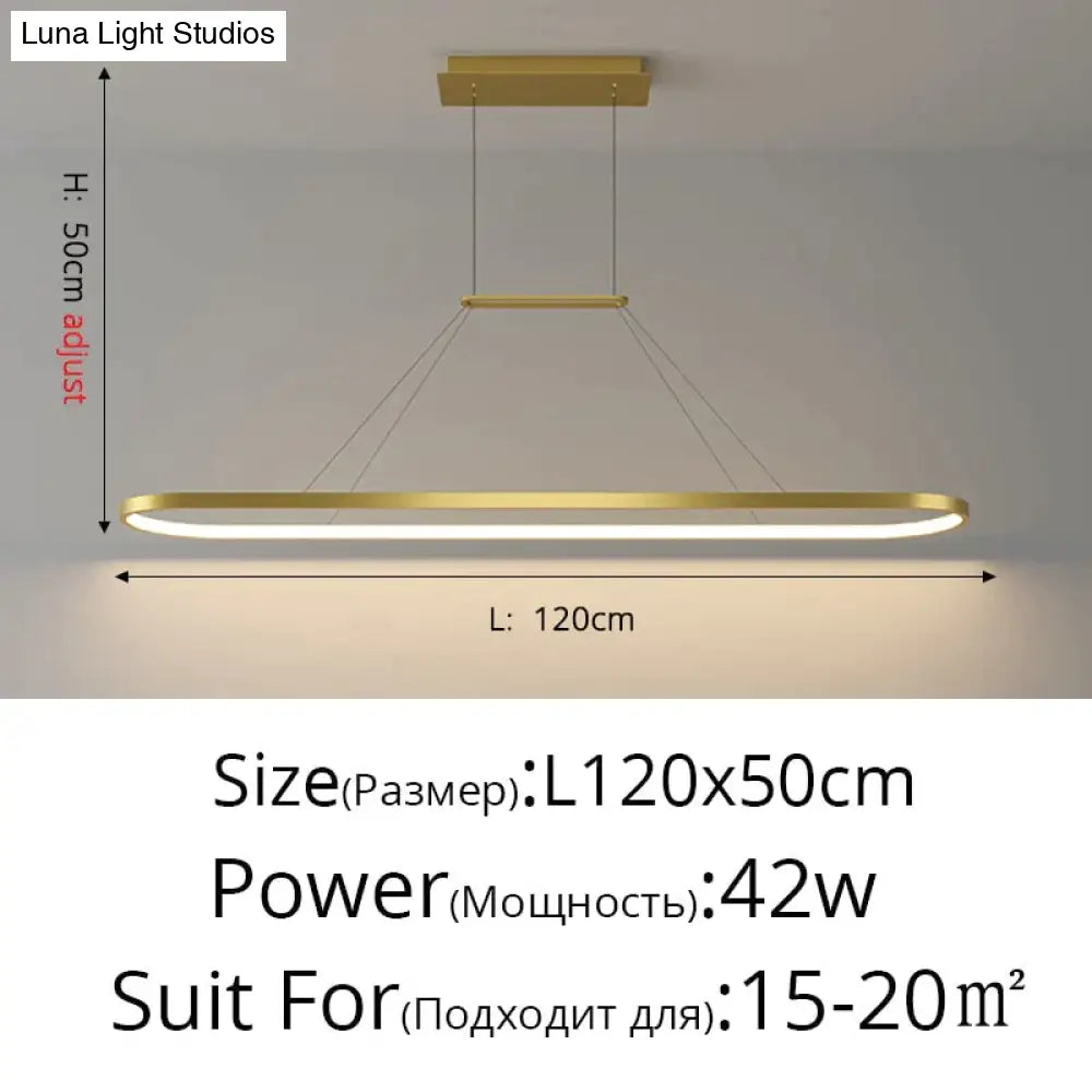 Salix V - Modern Minimalist Led Dimmable Bar Pendant Light Pendant