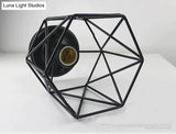 Scarlett Vintage Industrial Iron Cage Led Ceiling Lights Ceiling