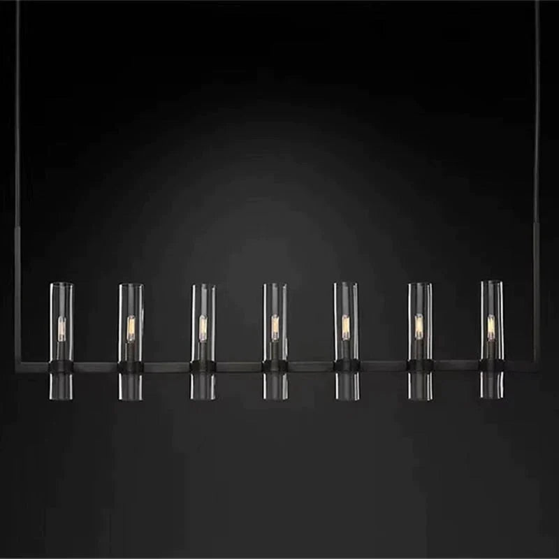 Serenity – runder Kronleuchter aus klarem Glas von American Loft Lighting