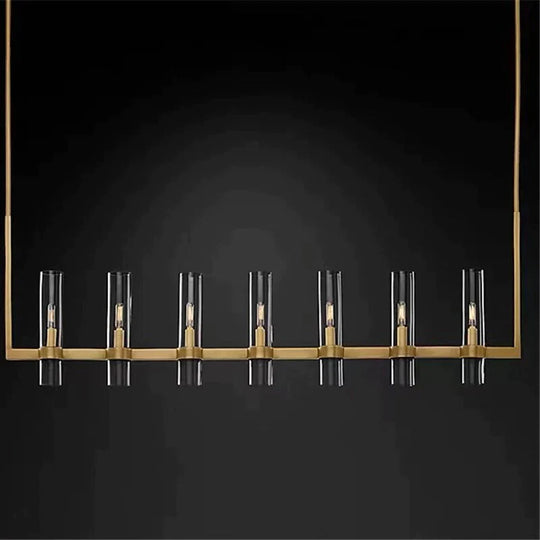 Serenity – runder Kronleuchter aus klarem Glas von American Loft Lighting