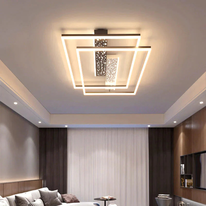 Einfache Atmosphäre Luxus Über Den Himmel Sterne Led Deckenleuchte Im Wohnzimmer