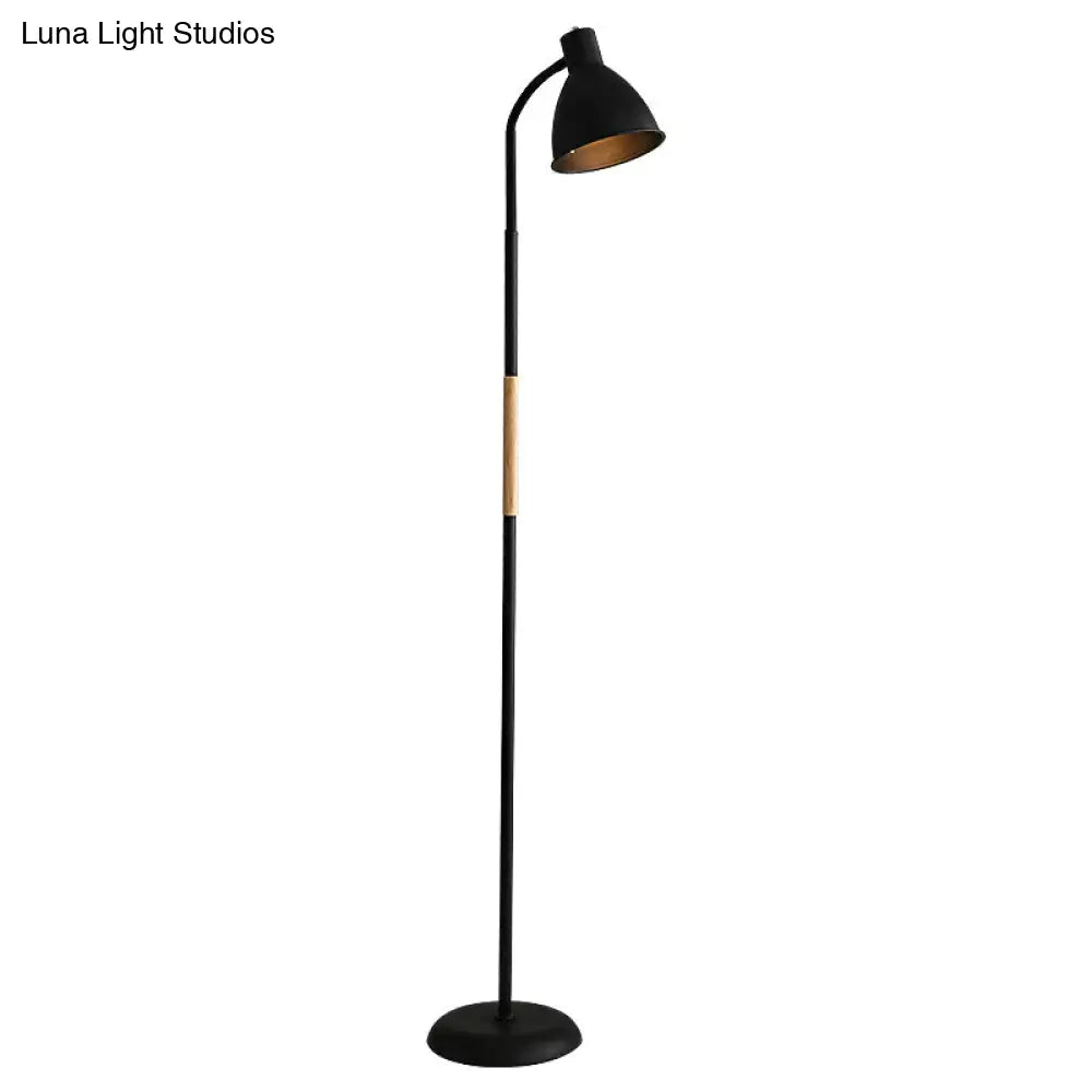 Simple Led Living Room Floor Lamp Study Bedside Lamp Bedroom Floor Lamp Floor Lamps