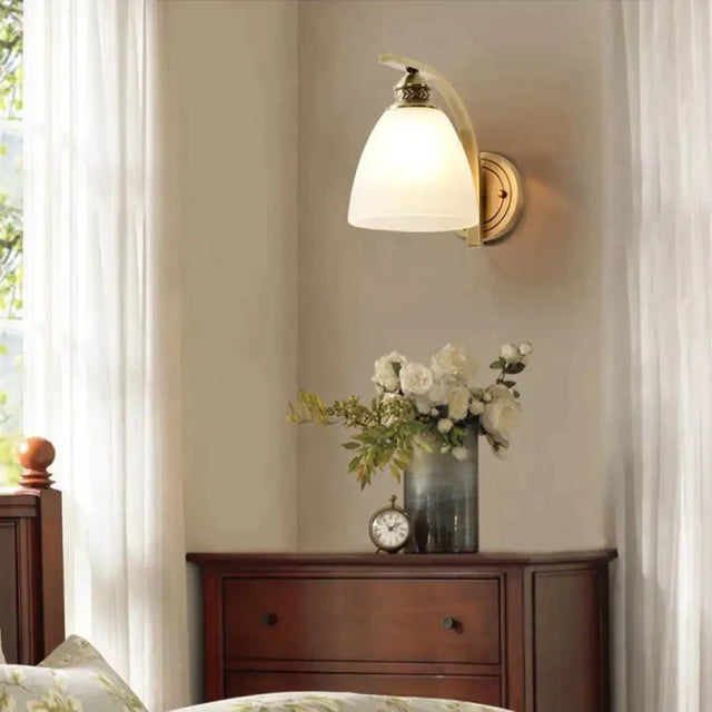 Simple Living Room Lamp Corridor Copper Wall Lamp Copper Wall Lamps