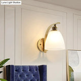 Simple Living Room Lamp Corridor Copper Wall Lamp Copper Wall Lamps
