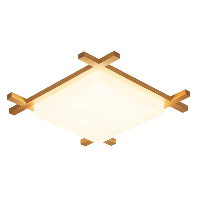 Simple Modern Corridor Corridor Square Log LED Living Room Lamps Ceiling