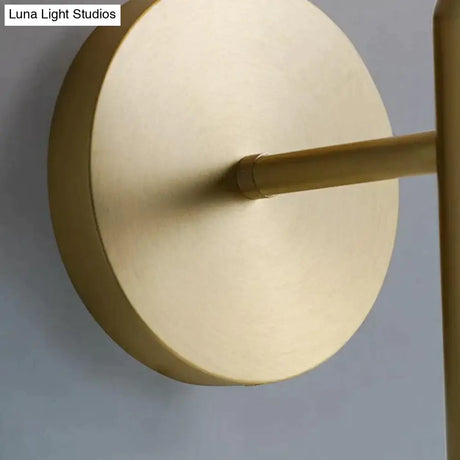 Simple Nordic Modern Bedroom Bedside Copper Wall Lamp Copper Wall Lamps