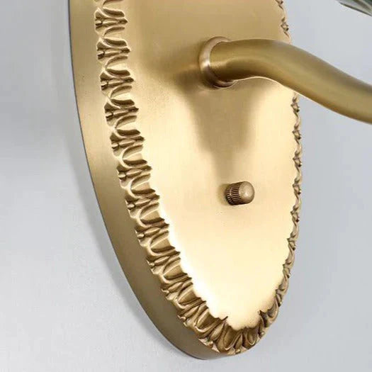 Einfache Retro Treppenhaus Lampe Schlafzimmer Nacht Kupfer Wand Lampe