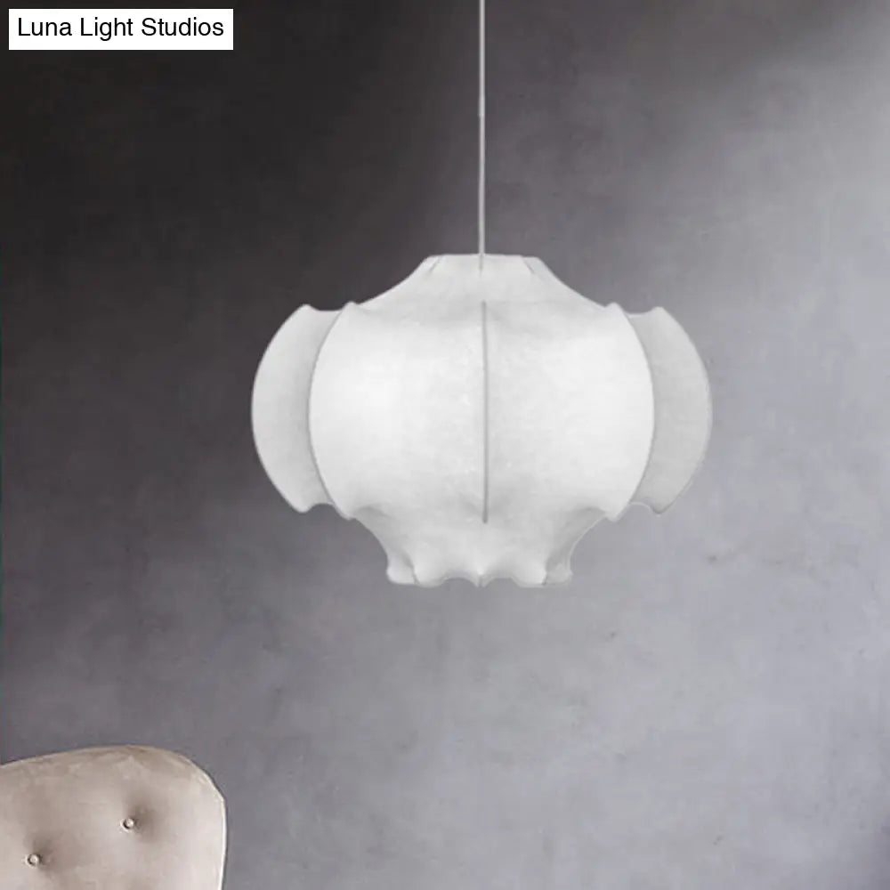 Simplicity Glass Cloud Hanging Lamp - 1 Light Pink/Yellow/Blue Ceiling