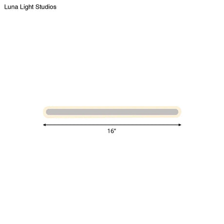 Simplicity Led White/Warm Wall Sconce Lamp - 3 Sizes Available