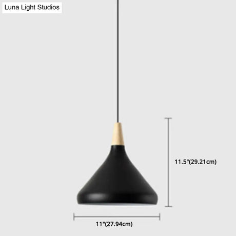 Simplicity Pendant Light With Multi Color Options - Nordic Macaroon Aluminum Lampshade Perfect For