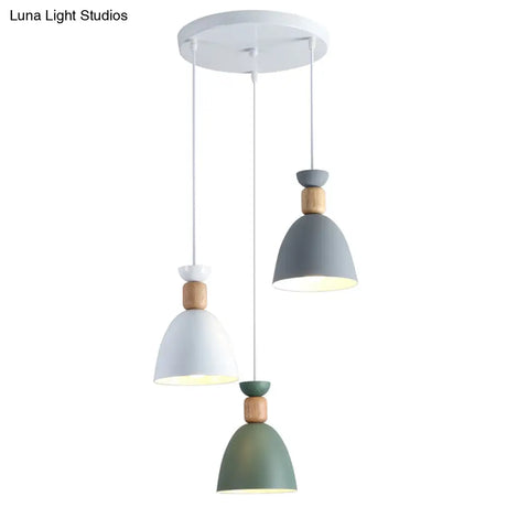 Sleek Hanging Ceiling Pendant Light With Tapered Metal Shade - Perfect For Dining Rooms