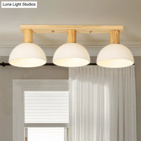 Sleek Led Ceiling Mount Light With Frosted Glass Shade - Ideal For Stairs And Kitchens