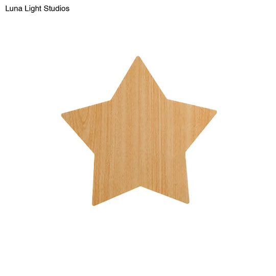 Sleek Led Wood Wall Light For Hallway & Kitchen - Slim Contemporary Design