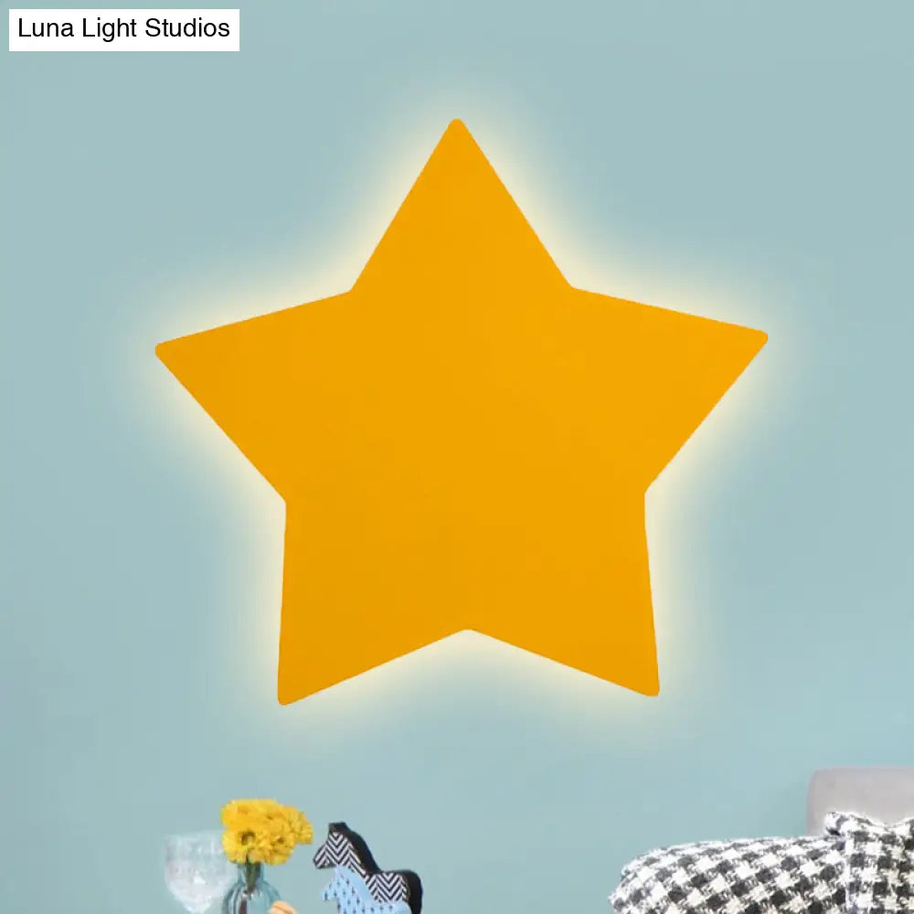 Sleek Led Wood Wall Light For Hallway & Kitchen - Slim Contemporary Design Yellow