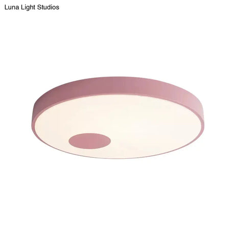 Sleek Nordic Candy Colored Ceiling Lamp For Kindergartens