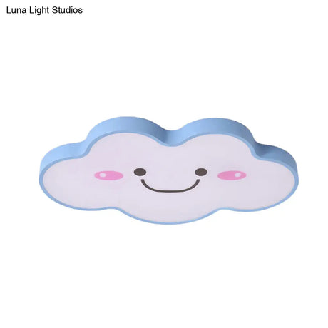 Smiling Cloud Ceiling Light - Children’s Nordic Style Acrylic Fixture