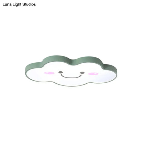 Smiling Cloud Ceiling Light - Children’s Nordic Style Acrylic Fixture