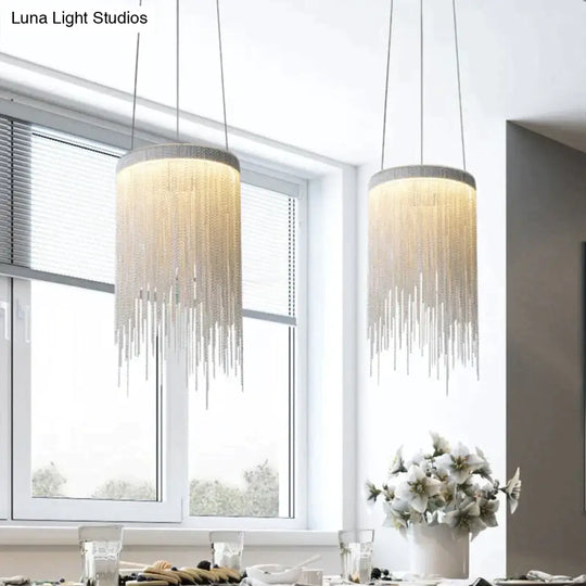 Solana - Tassel Chain Led Chandelier